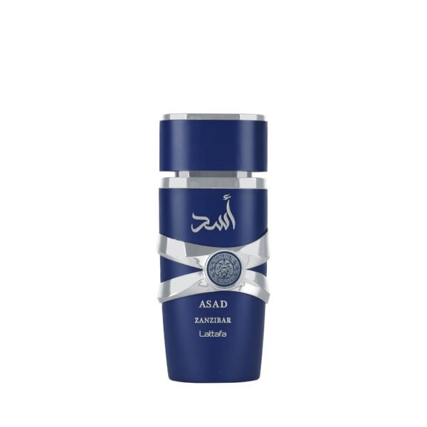 Click to see full view Lattafa Asad Zanzibar - Fresh, Spicy, Vanilla, Coconut - Eau de Parfum Long-Lasting Fragrance for Men, 3.40 Ounce / 100 ml