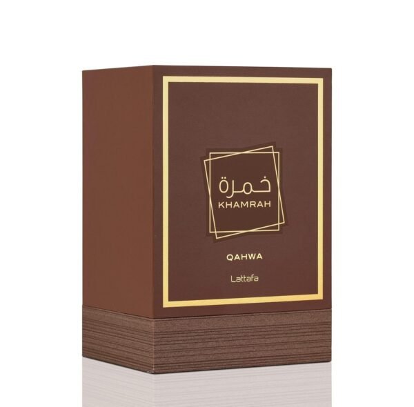 Lattafa Khamrah Qahwa - Vanilla, Warm Spicy, Cinnamon, Sweet - Eau de Parfum Long-Lasting Fragrance for Unisex, 3.40 Ounce / 100 ml - 图片 2