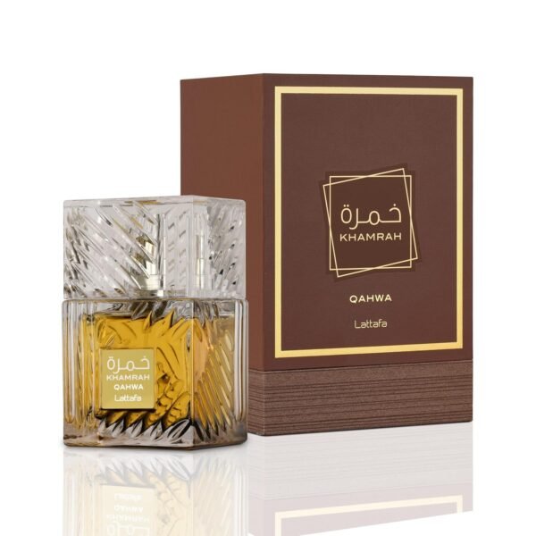 Lattafa Khamrah Qahwa - Vanilla, Warm Spicy, Cinnamon, Sweet - Eau de Parfum Long-Lasting Fragrance for Unisex, 3.40 Ounce / 100 ml - 图片 3