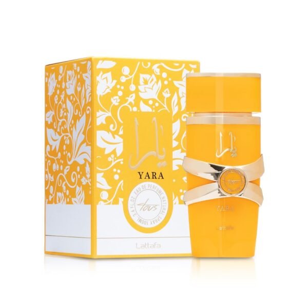 Lattafa Yara Tous - Tropical, Fruity, Floral, Vanilla - Eau de Parfum Long-Lasting Fragrance for Women, 3.40 Ounce / 100 ml - 图片 3