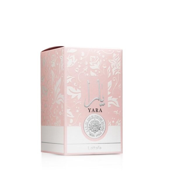 Lattafa Yara - Vanilla, Gourmand, Fruity, Floral - Eau de Parfum Long-Lasting Fragrance for Women, 3.40 Ounce / 100 ml - 图片 2