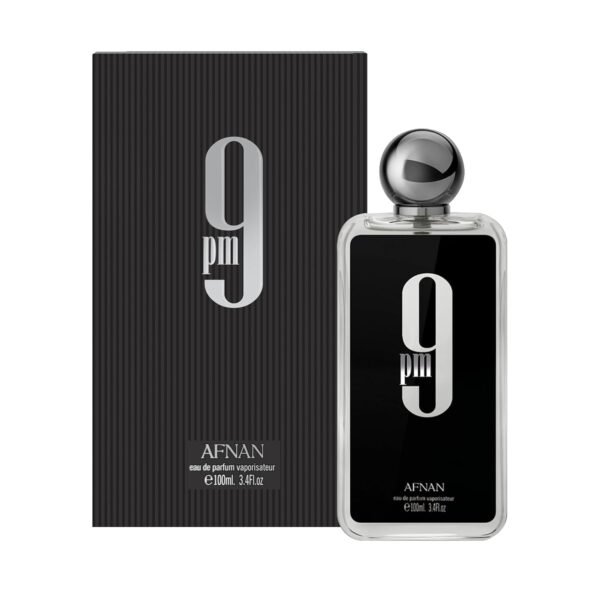 Afnan 9 PM For Men Eau De Parfum, 3.4 Fl. Oz - 图片 2