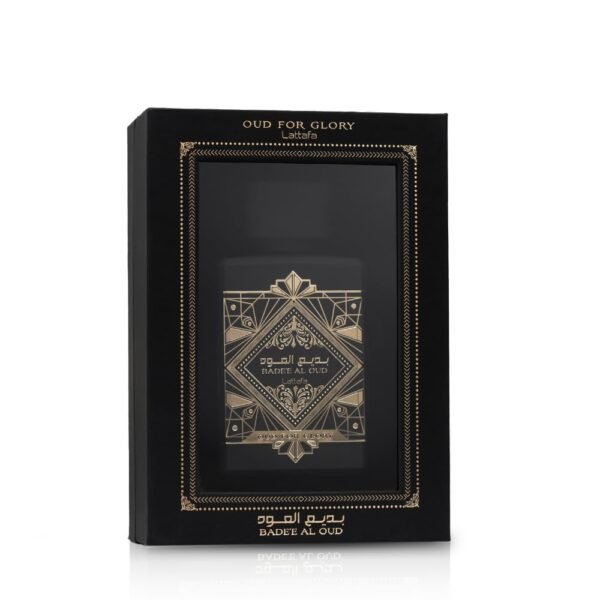 Lattafa Perfumes Bade'e Al Oud, Oud for Glory for Unisex Eau de Parfum Spray, 3.4 Ounce - 图片 2