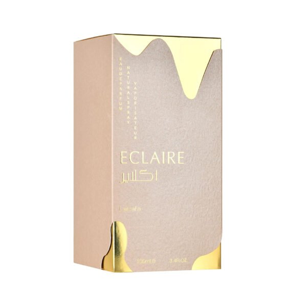 Lattafa Eclaire - Vanilla, Caramel, Sweet, Floral - Eau de Parfum Long-Lasting Fragrance for Women, 3.40 Ounce / 100 ml - 图片 2