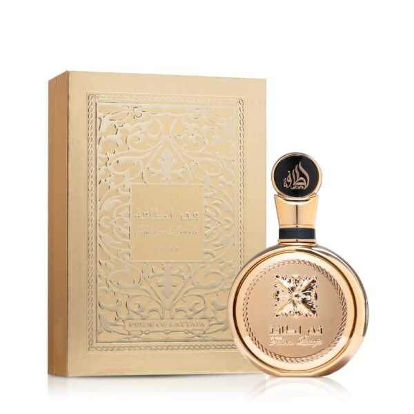 Lattafa Fakhar Gold Extrait - Floral, Amber, Woody - Eau de Parfum Long-Lasting Fragrance for Unisex, 3.40 Ounce / 100 ml - 图片 3