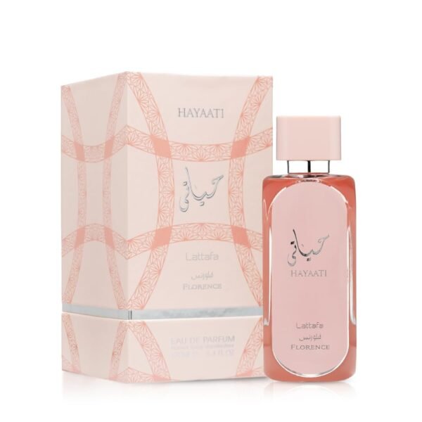 Lattafa Hayaati Florence for Women Eau de Parfum Spray, 3.4 Ounce - 图片 2